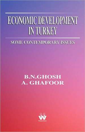 Economic Development in Turkey de A. Ghafoor