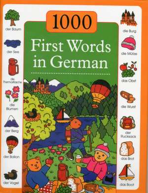 1000 First Words in German de Andrea Kenkmann