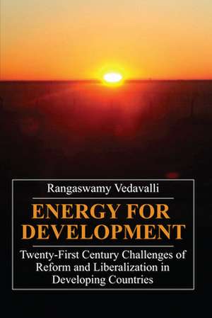 Energy for Development de Rangaswamy Vedavalli