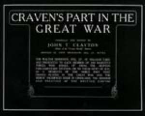 Craven's Part in the Great War de J. T. Clayton