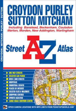 Croydon A-Z Street Atlas de Geographers' A-Z Map Co Ltd