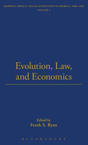 Evolution, Law, and Economics de Ganesha Publishing