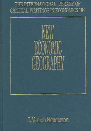 New Economic Geography de J. V. Henderson