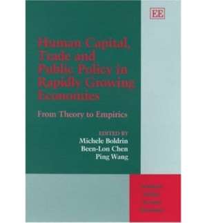 Human Capital, Trade and Public Policy in Rapidl – From Theory to Empirics de Michele Boldrin