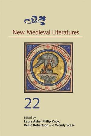 New Medieval Literatures 22 de Laura Ashe