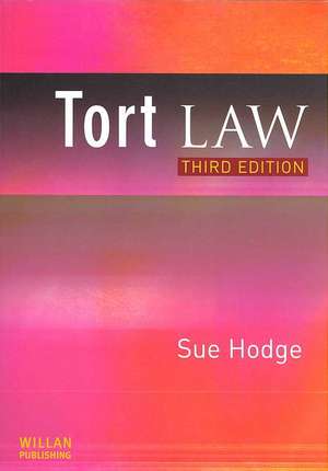 Tort Law de Sue Hodge