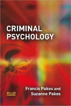 Criminal Psychology de Francis Pakes