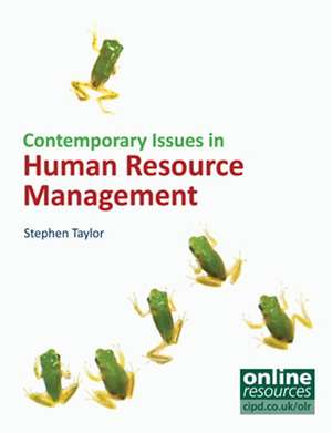 Contemporary Issues in Human Resource Management de Stephen Taylor