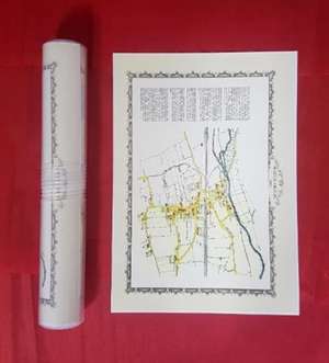 Water Orton 1882 - Old Map Supplied Rolled in a Clear Two Part Screw Presentation Tube - Print Size 45cm x 32cm de Mapseeker Publishing