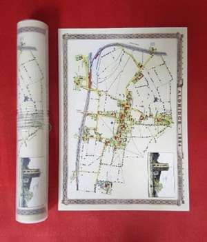 Aldridge Village 1884 - Old Map Supplied in a Clear Two Part Screw Presentation Tube - Print Size 45cm x 32cm de Mapseeker Publishing