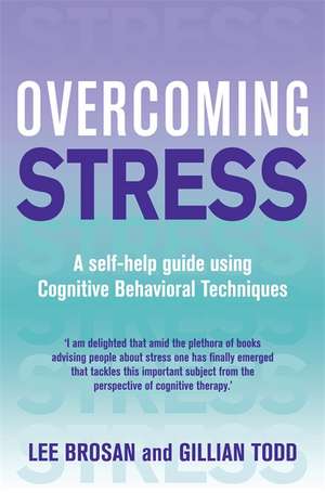 Overcoming Stress de Gillian Todd