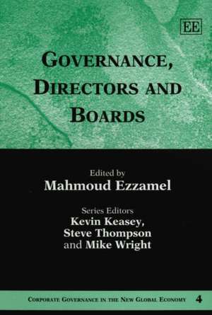 Governance, Directors and Boards de Mahmoud Ezzamel