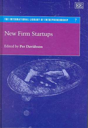 New Firm Startups de Per Davidsson