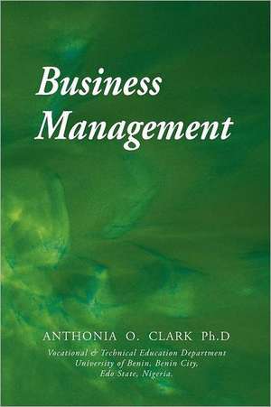 Business Management de Anthonia Clark