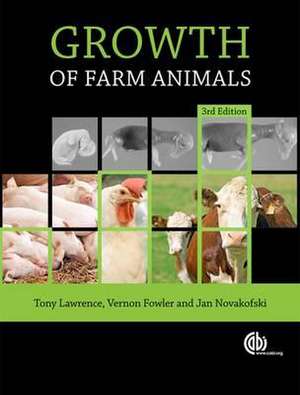 Growth of Farm Animals de Tony Lawrence