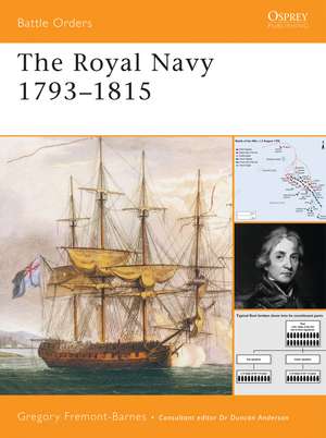 The Royal Navy 1793–1815 de Gregory Fremont-Barnes