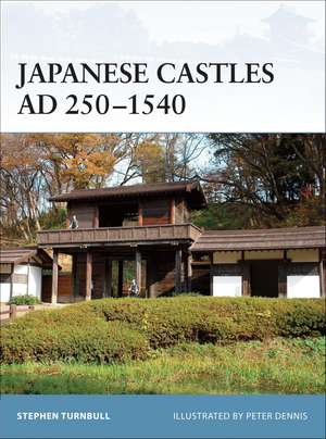 Japanese Castles AD 250–1540 de Stephen Turnbull