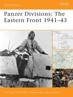 Panzer Divisions: The Eastern Front 1941–43 de Pier Paolo Battistelli