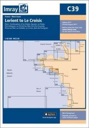 Imray Chart C39 de Imray