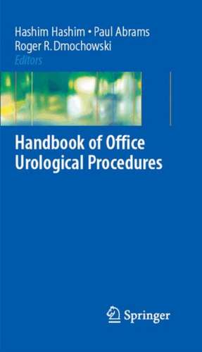 Handbook of Office Urological Procedures de Hashim Hashim