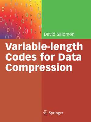 Variable-length Codes for Data Compression de David Salomon