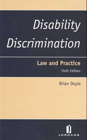 Disability Discrimination de Brian J. Doyle