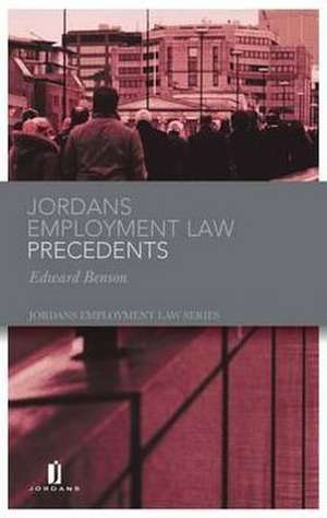 Jordans Employment Law Precedents de Benson