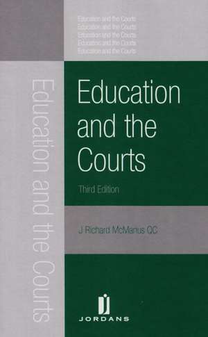 Education and the Courts de Richard McManus