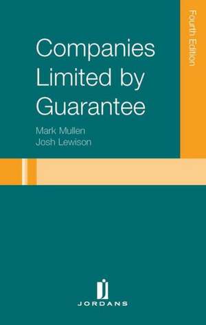 Companies Limited by Guarantee de Josh Lewison