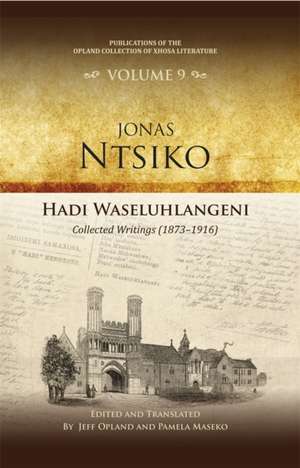 Hadi waseluhlangeni de Jeff Opland