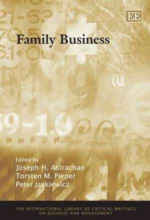 Family Business de Joseph H. Astrachan