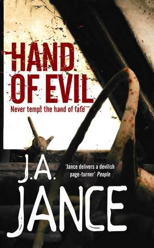 Hand of Evil de J.A. Jance