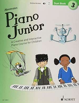 Piano Junior: Duet Book 3 de Hans-Gunter Heumann