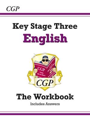 KS3 English Workbook (with answers): for Years 7, 8 and 9 de Cgp Books