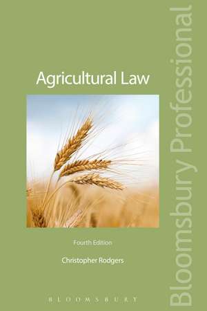 Agricultural Law de Professor Christopher Rodgers