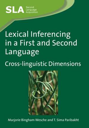 LEXICAL INFERENCING IN A FIRST AND SECOND LANGUAGE: CROSS-LINGUIS