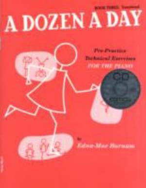 A Dozen a Day Book 3 + CD de Edna Mae Burnam