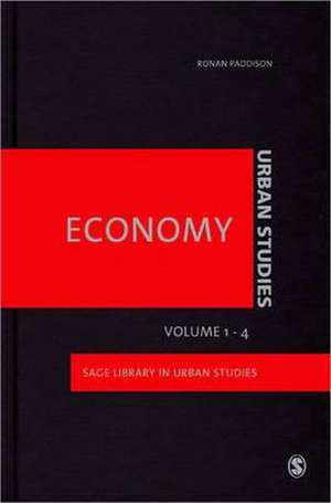 Urban Studies - Economy de Ronan Paddison