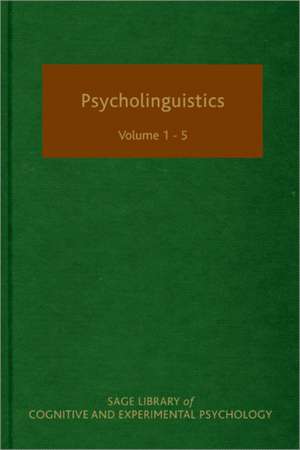 Psycholinguistics de Trevor A. Harley