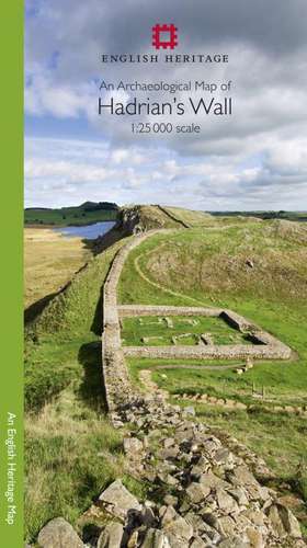 An Archaeological Map of Hadrian`s Wall – 1:25000 Scale Revised Edition de 