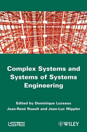 Large–scale Complex System and Systems of Systems: Case Studies de D Luzeaux