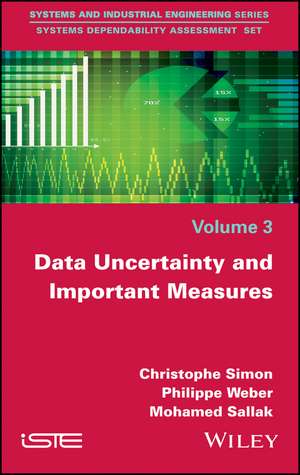 Data Uncertainty and Important Measures de C Simon