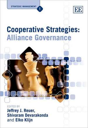 Cooperative Strategies: Alliance Governance de Jeffrey J. Reuer