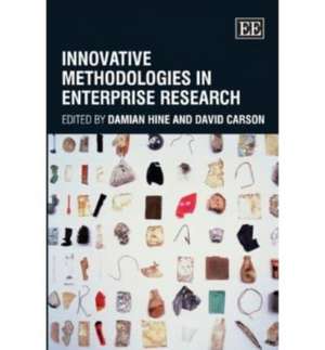 Innovative Methodologies in Enterprise Research de Damian Hine