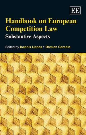 Handbook on European Competition Law – Substantive Aspects de Ioannis Lianos