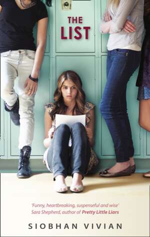 LIST PB de Siobhan Vivian