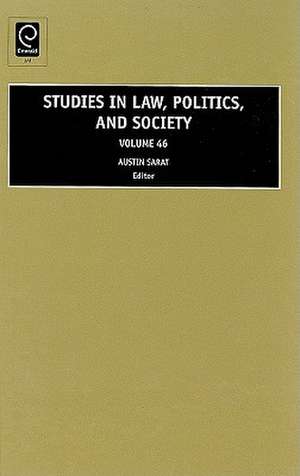 Studies in Law, Politics, and Society de Austin Sarat