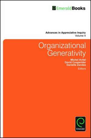 Organizational Generativity de David Cooperider