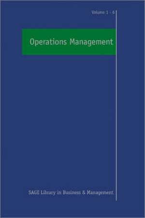 Operations Management de David J. Bennett