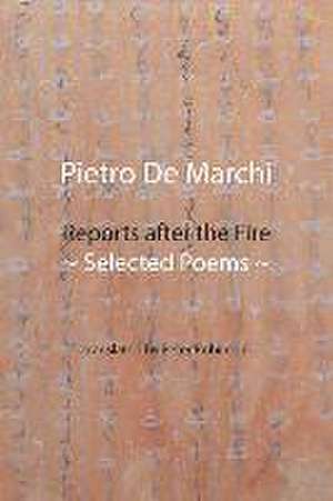 Reports after the Fire de Pietro De Marchi